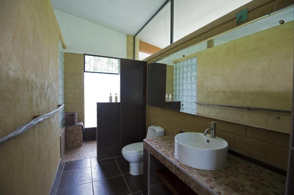 Canto De La Selva Jungle Lodge Selva Lacandona Chiapas Galaxia Extérieur photo